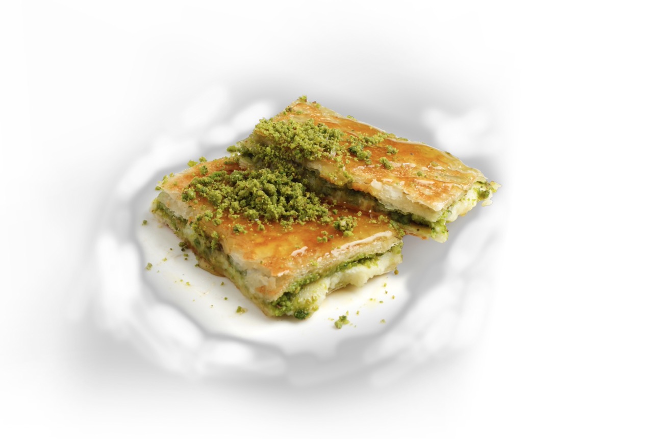 Honey “Borek” with Pistachio