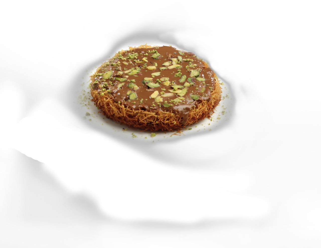 Kunafah with Milk Chocolate