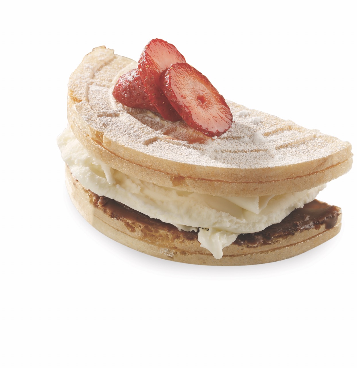 Wafer Sandwich with Block Ice Cream