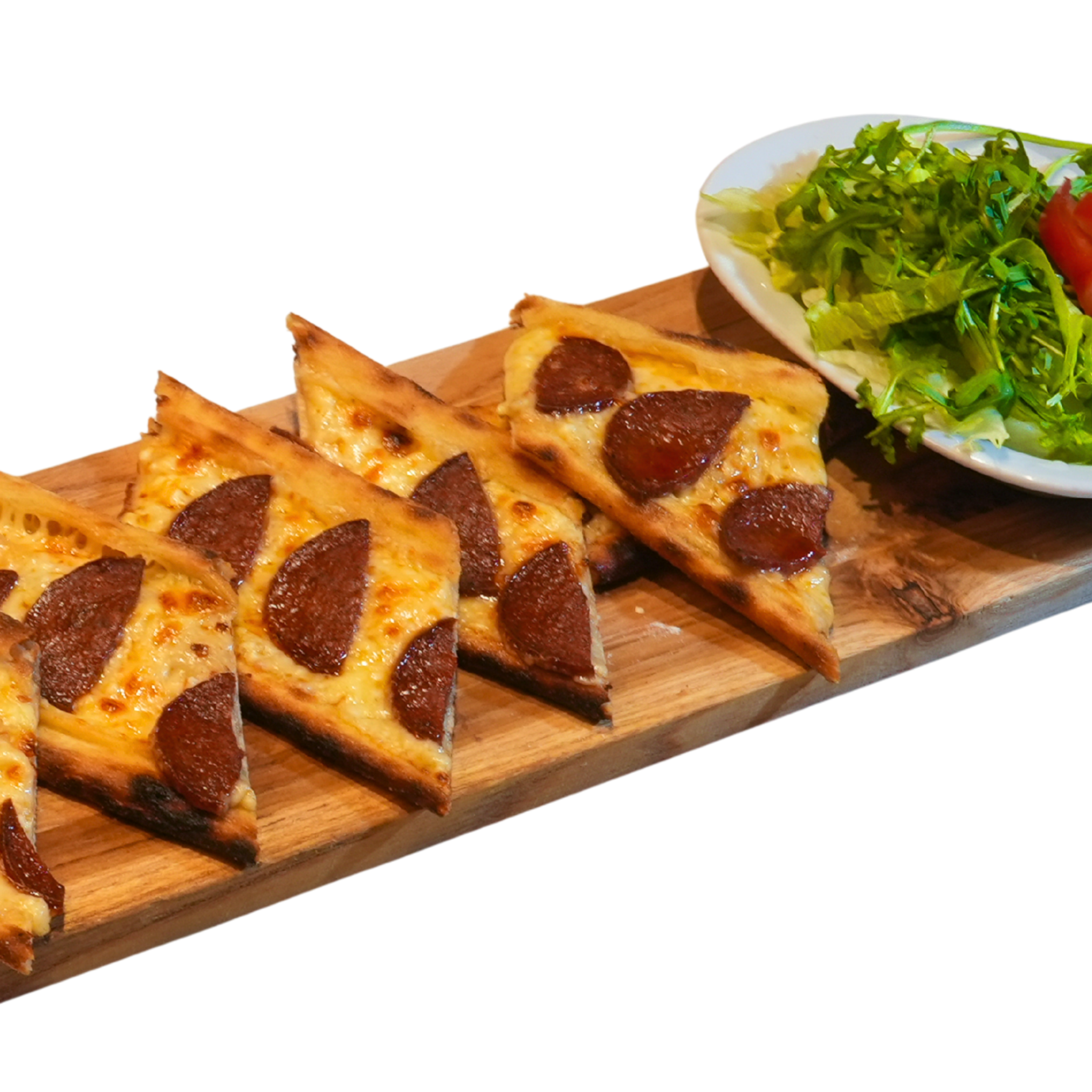 Pide with Sucuk and Cheese (84)