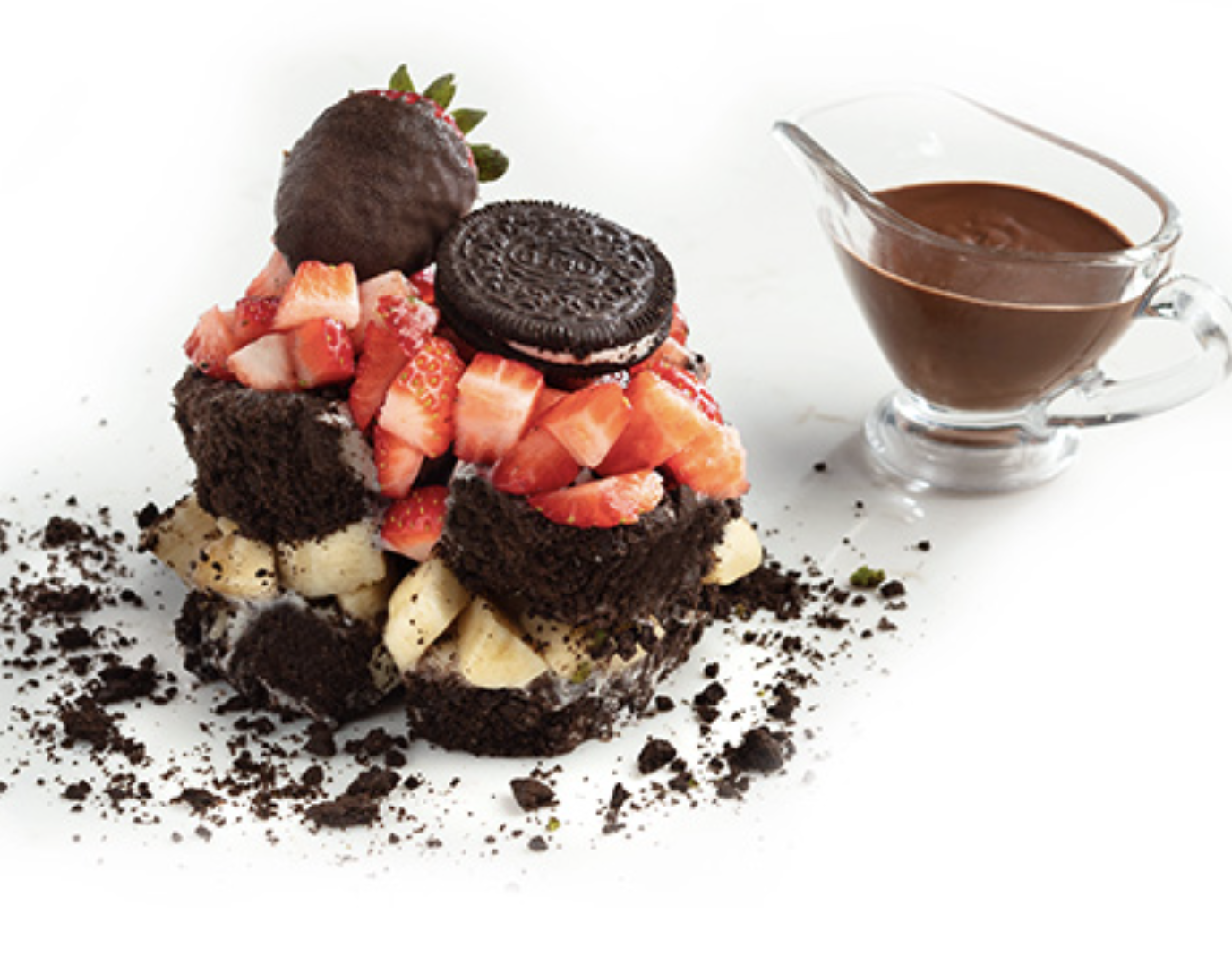 Oreo Cake with Kesme Ice Cream