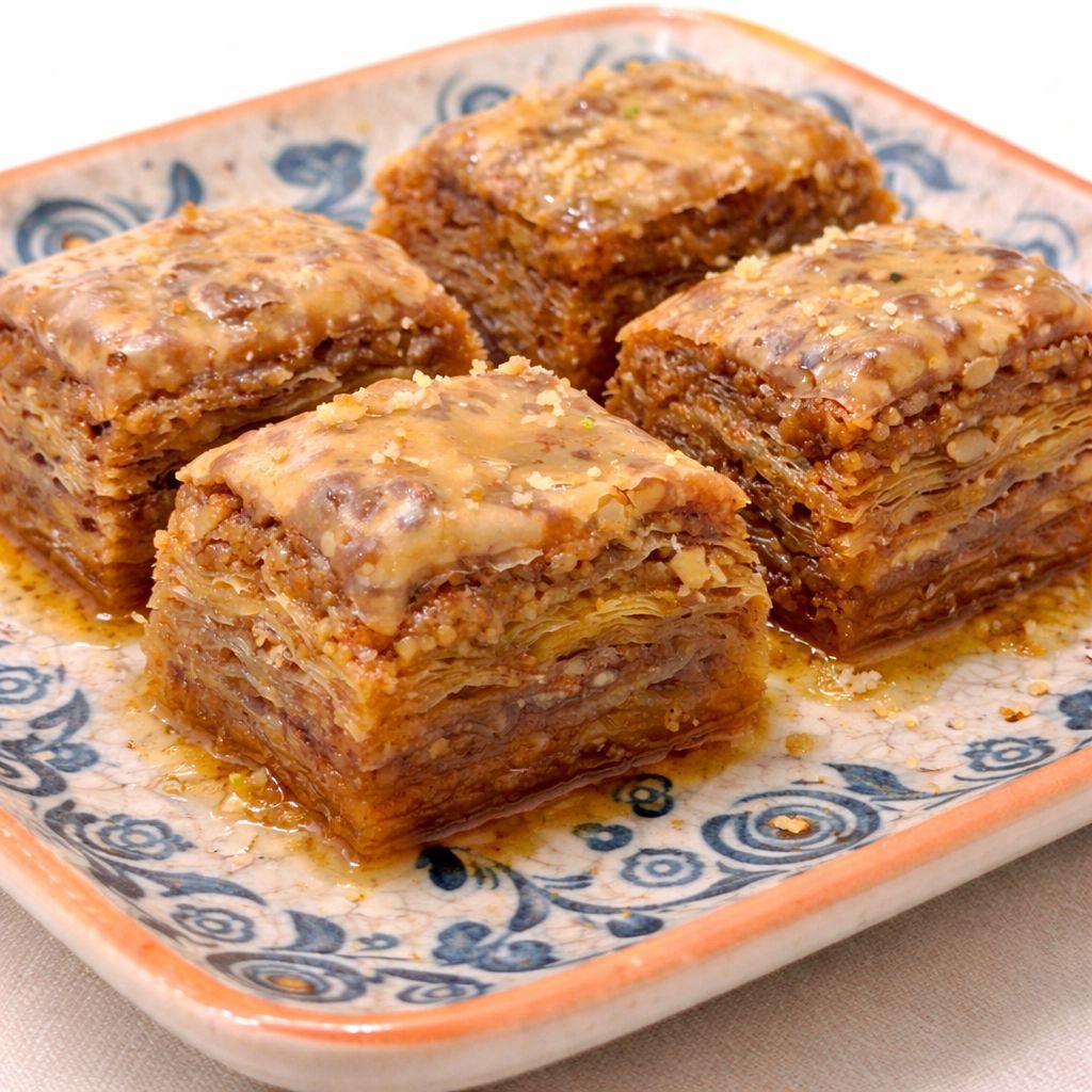 Homemade Walnut Baklava