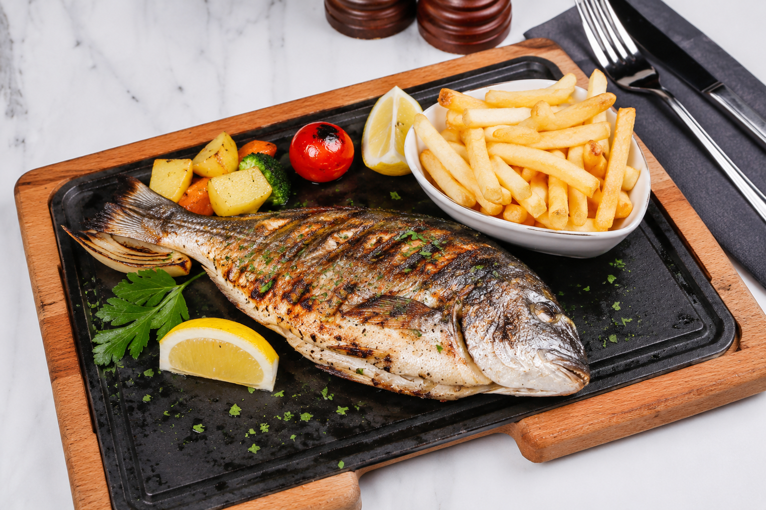 Grilled Sea Bream (119)