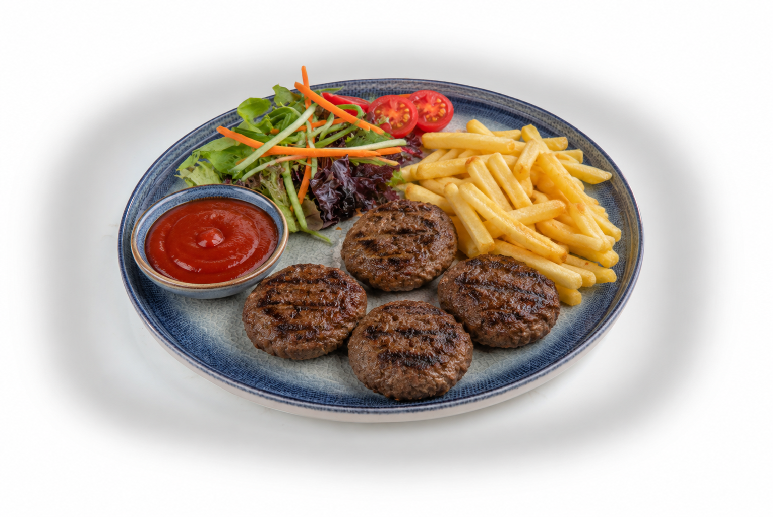 Turkish Meatballs with Fries